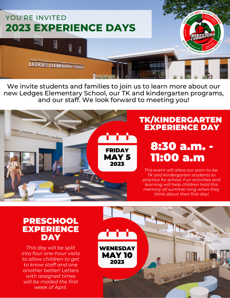 Save the Date: 2023 Experience Days