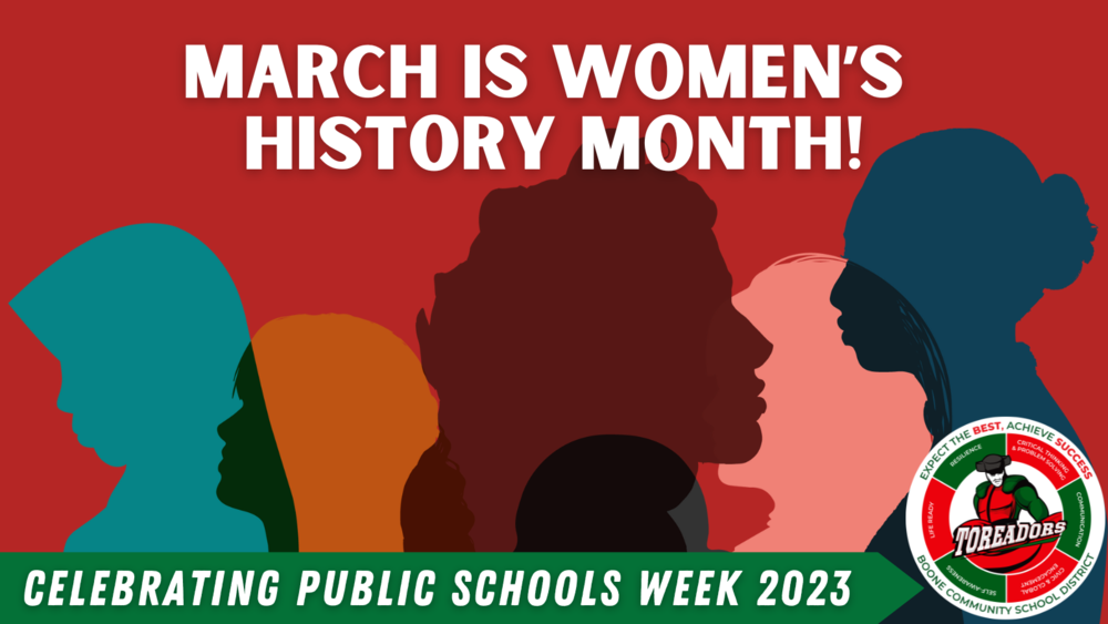 March is Women's History Month! 