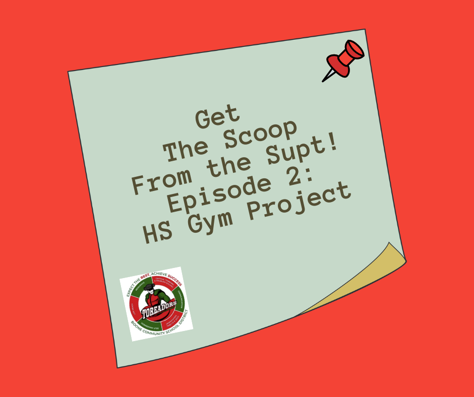 scoop from the supt