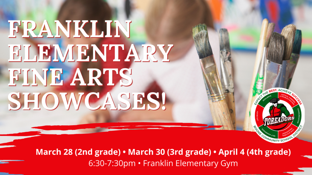 Franklin Elementary Fine Arts Showcases